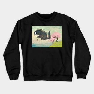 Springtime Sea Monster Crewneck Sweatshirt